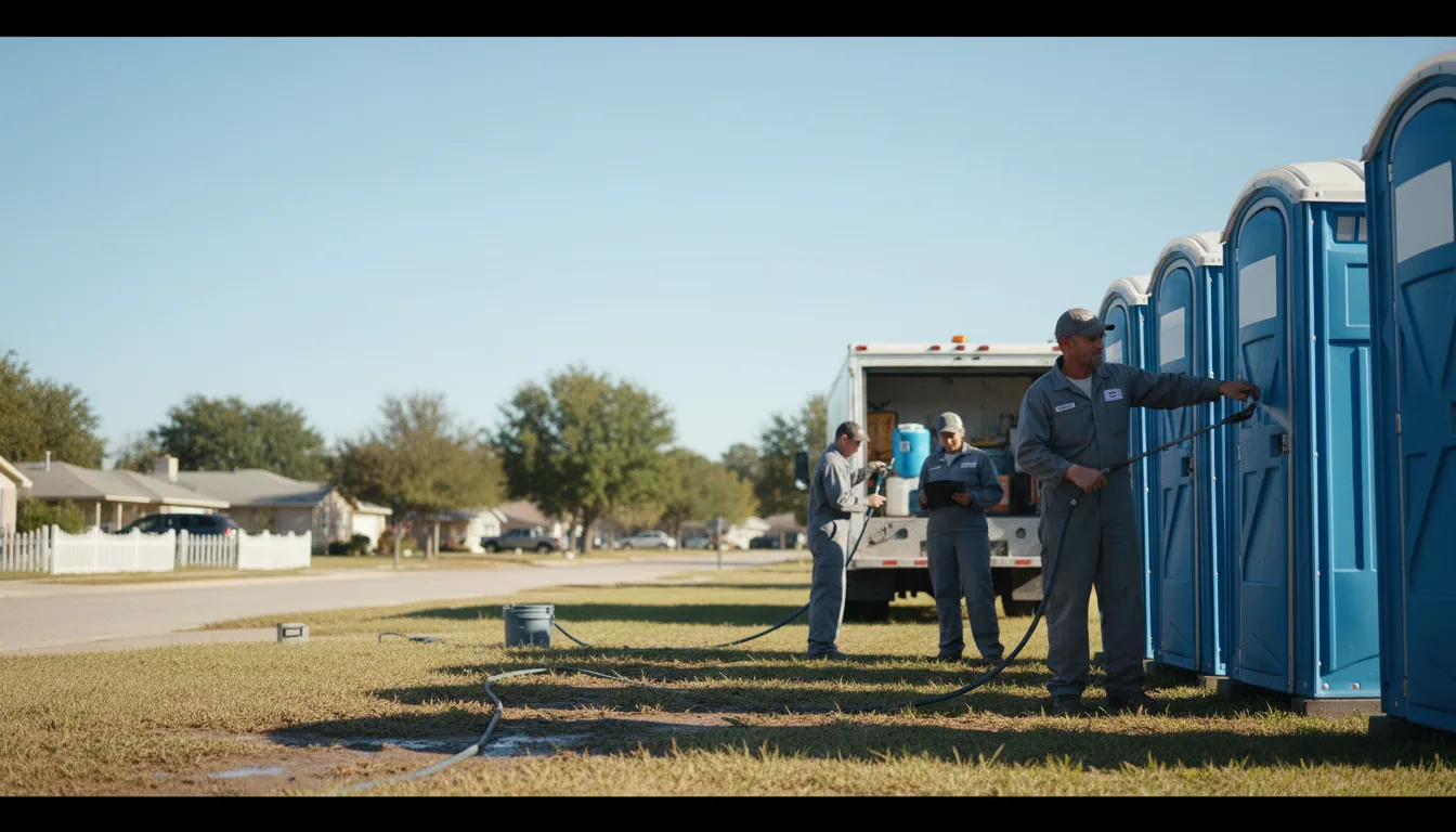 Long-Term Portable Toilet Rental in Raiford, FL near me